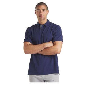 PUBLIC REC Go To Polo SS Shirt Pima Cotton Soft Stretch Heather Navy Men’s XXL